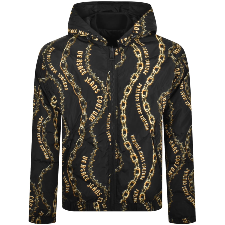 【5％OFF】 Versace Mainline | Black Jacket Reversible Couture Jeans ジャケット・アウター